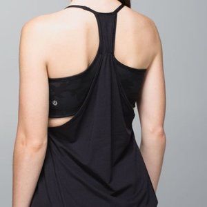 Lululemon No Limits Tank Black / Savasana